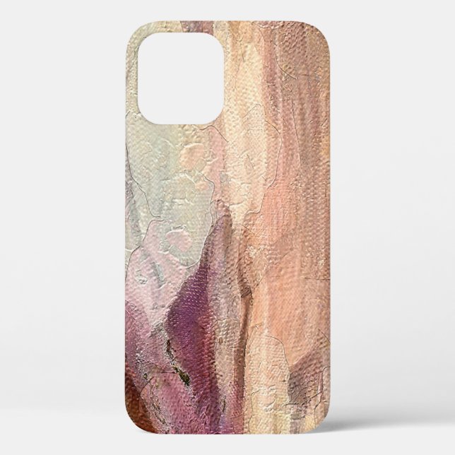 Close up oil paint abstract background. Art textur Case-Mate iPhone Case (Back)
