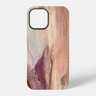 Close up oil paint abstract background. Art textur iPhone 12 Case
