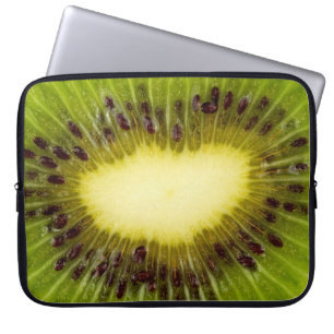 Close up or macro shot of Slice of fresh and ripe Laptop Sleeve