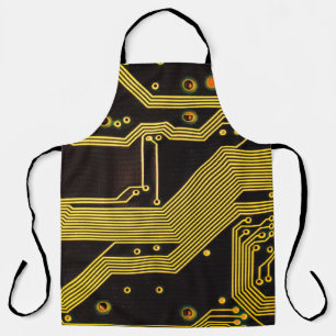 Close up photo of circuit boardbackground,abstract apron