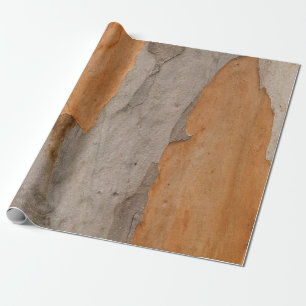 Close up photo of tree trunk wrapping paper