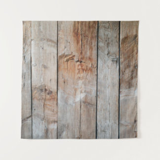 Close up photo of wooden panel tapestry