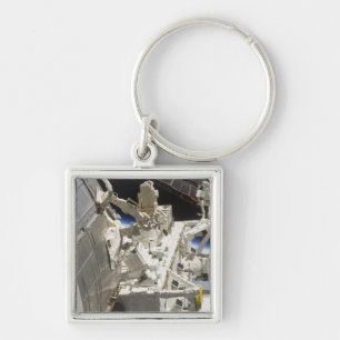 Close-up view of components keychain