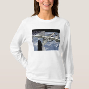 Close up view of the Shuttle docked T-Shirt