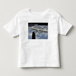 Close up view of the Shuttle docked Toddler T-shirt