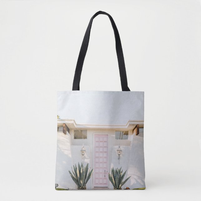 Closed door tote bag (Front)