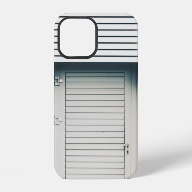CLOSED LOUVER DOOR iPhone CASE (Back)