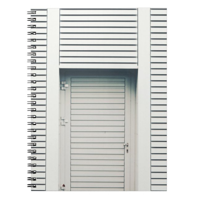 CLOSED LOUVER DOOR NOTEBOOK (Front)