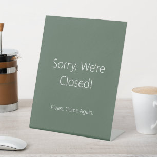 Closed Sign - Small Business Hours Signs