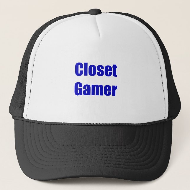 Closet Gamer Trucker Hat (Front)