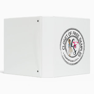 Closet of Free Samples Binder
