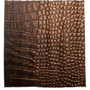 Closeup: crocodile leather texture.