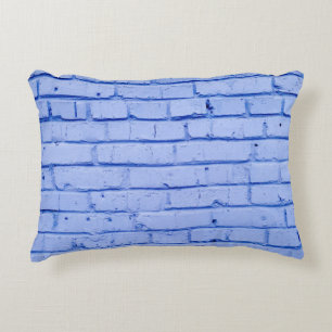 Closeup of brick surface accent pillow