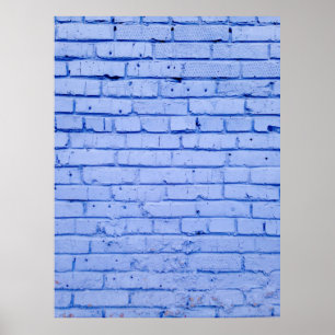 Closeup of brick surface poster