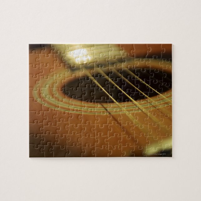 Closeup of Guitar Jigsaw Puzzle (Horizontal)
