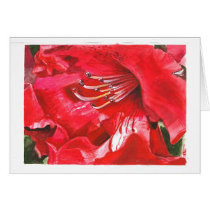 Closeup of Rhododendron