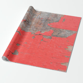 Closeup old and peeling painted wood board backgro wrapping paper
