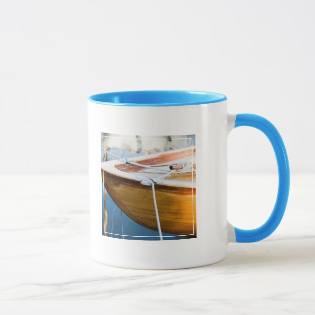 Closeup On Tied Up Boat Mug (Right)