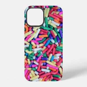Closeup photo of assorted-colour decor iPhone 12 case