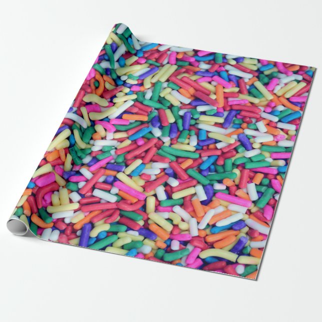 Closeup photo of assorted-colour decor wrapping paper (Unrolled)