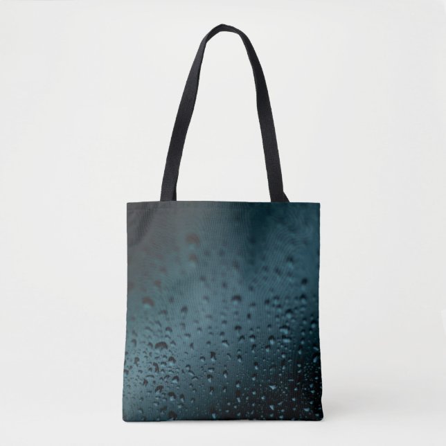 Closeup photography of tear drops tote bag (Front)