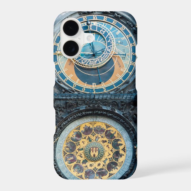 Closeup sur l'horloge astronomique de Prague (Verso)