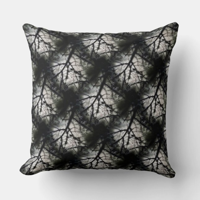 Closing In Throw Pillow (Front)