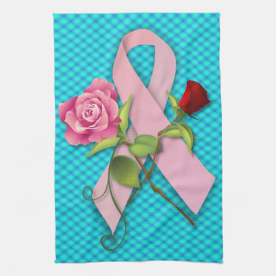 Closure for the Breast Cancer Survivor Kitchen Towel