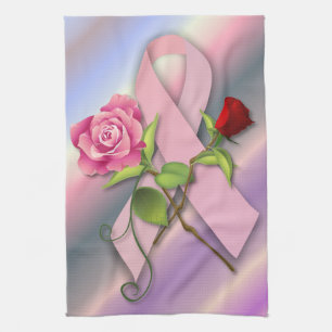 Closure for the Breast Cancer Survivor Kitchen Towel