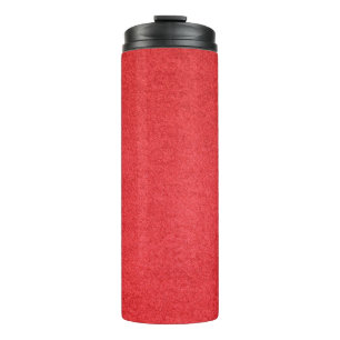 Cloth fabric red textile material thermal tumbler