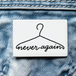 Cloth Hanger Never Again Pro Choice<br><div class="desc">Make a bold statement with this witty "Cloth Hanger Never Again Pro Choice" t-shirt! Perfect for those who want to stand up for reproductive rights with style , this tee features a minimalist, line-art illustration of a cloth hanger, eye-catching as it is empowering. Crafted for those unafraid to make their...</div>