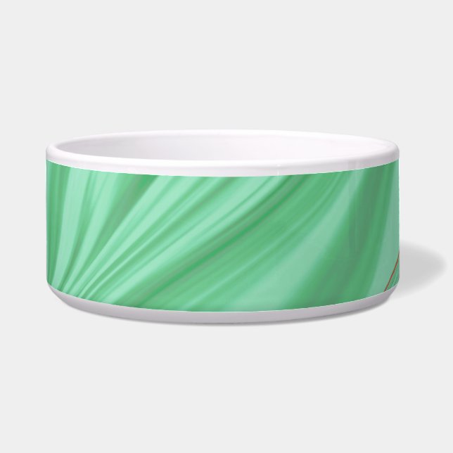 Cloth in curves with light mint green tones (Front)