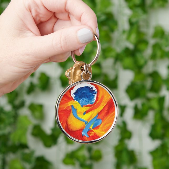 Cloth of Fire Keychain (Hand)