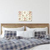 Cloth woven for Queen Marie Antoinette at the Pala Canvas Print (Insitu(Bedroom))