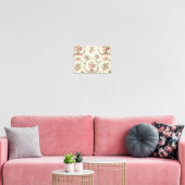 Cloth woven for Queen Marie Antoinette at the Pala Canvas Print (Insitu(LivingRoom))