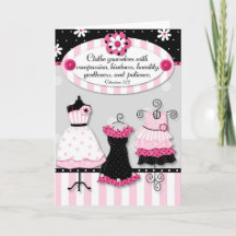 Clothe Yourselves..." Scripture Encouragement Card