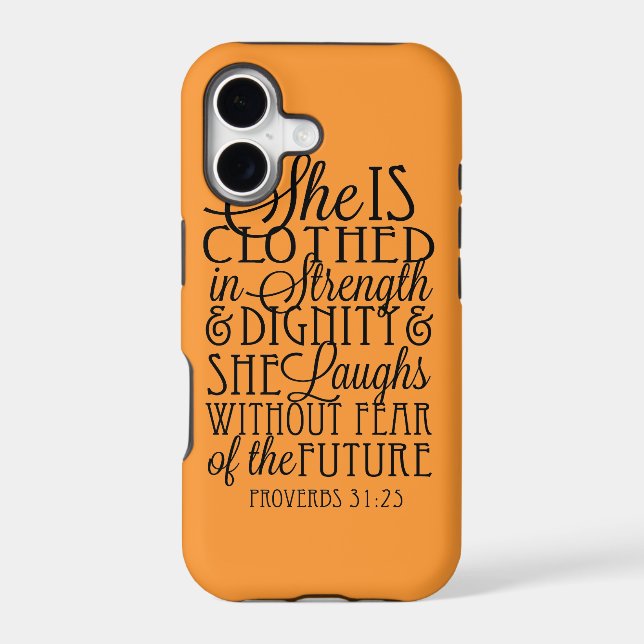 Clothed in Strength & Dignity (Back)