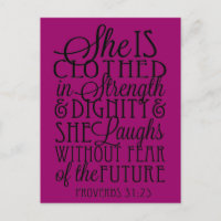 Clothed in Strength & Dignity