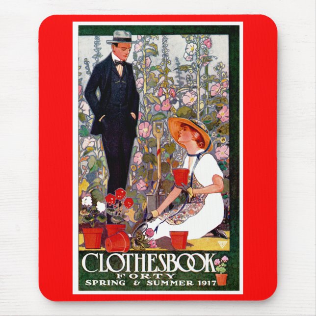 Clothesbook Forty: Spring and Summer 1917 Mouse Pad (Front)