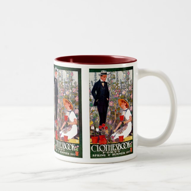 Clothesbook Forty: Spring and Summer 1917 Two-Tone Coffee Mug (Right)