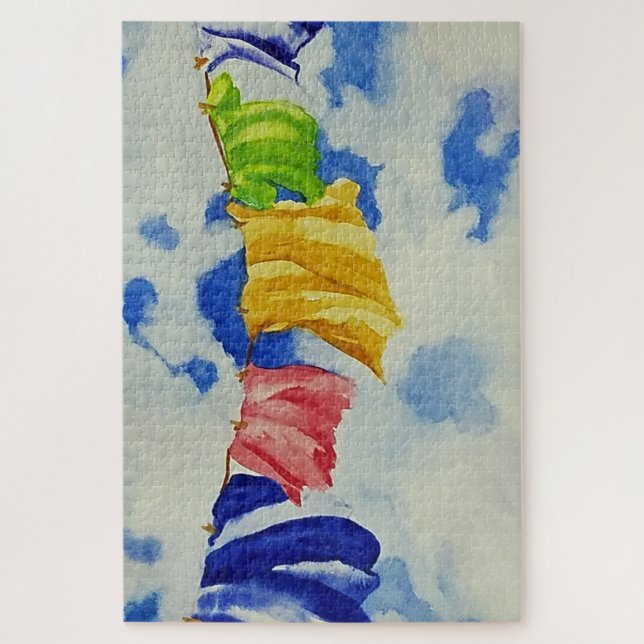 Clothesline Art  Jigsaw Puzzle (Vertical)