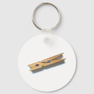 clothespin keychain