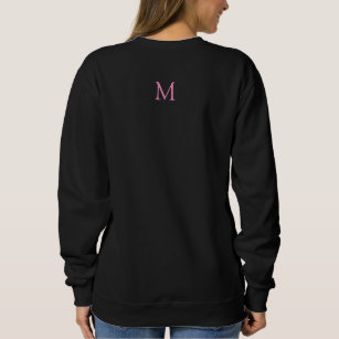 Clothing Apparel Monogrammed Template Women's Sweatshirt