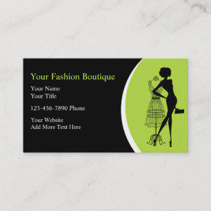 Clothing Boutique Business Cards
