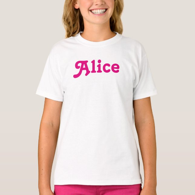 Clothing Girls Alice T-Shirt (Front)