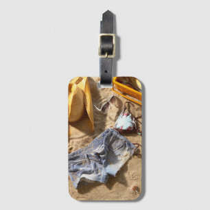 Clothing Left Behind On Beach Luggage Tag