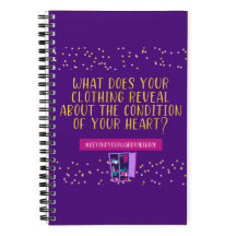 Clothing Reveals Your Heart Notebook
