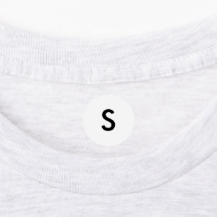 Clothing S Small Size Labels for Clothes Apparel
