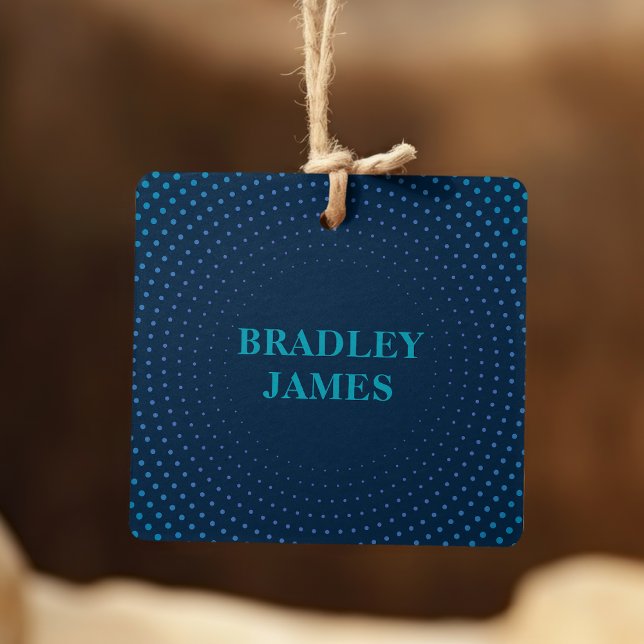 Clothing Tags Small Business Blue Dot (Creator Uploaded)