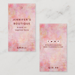 Clothing Tags Small Business Luxury Price